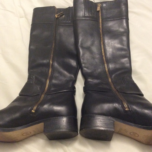 Michael Kor black leather boots - Picture 4 of 10